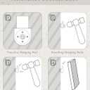 KUVIOKE Bible Inspirational Framed Wall Art Joshua 24:15 As for Me and My House We Will Serve The Lord Positive Rustic Prints Office Home Ready to Hang 8x10in (Black Framed)