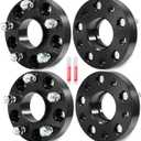 ECCPP 4PCS 5x5 to 5x5 Wheel Spacers Hub Centric 1.25 inch 5 Lug fits for 2011-2022 for jeep Grand Cherokee| 2018-2022 for jeep Wrangler