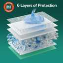 MILDPLUS 50 Count Disposable Bed Pads , 30x36 Inch Extra Large Incontinence Underpads | Heavy Absorbency 90 Grams Pee Pads for Adult, Senior, Baby & Pet Care (No Adhesive)