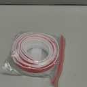 Pundin Door Draft Stopper,Adjustable Door Sweep for Bottom of Door,Silicone Weather Stripping Door Bottom Seal Blocker Air Noise,Under Door Gap Filler for Interior/Exterior Doors(White, 78inch)