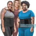 Abdominal Binder Post Surgery Plus Size | Postpartum Belly Band Wrap | Post C Section Belly Binder | Stomach Compression Hernia Belt For Men or Women Hernia Surgery, Natural Birth, Abdominal Injuries,Hysterectomy (2XL/3XL)