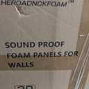 HEROADNCKFOAM 20 Piece Peel and Stick Wall Panels,Sound Proof Foam Panels for Walls Wood Grain Finish Can Replace Slate & Plank for Home Studio &Studio Recording Wall Decor (19.68 * 19.68 * 0.2 in)