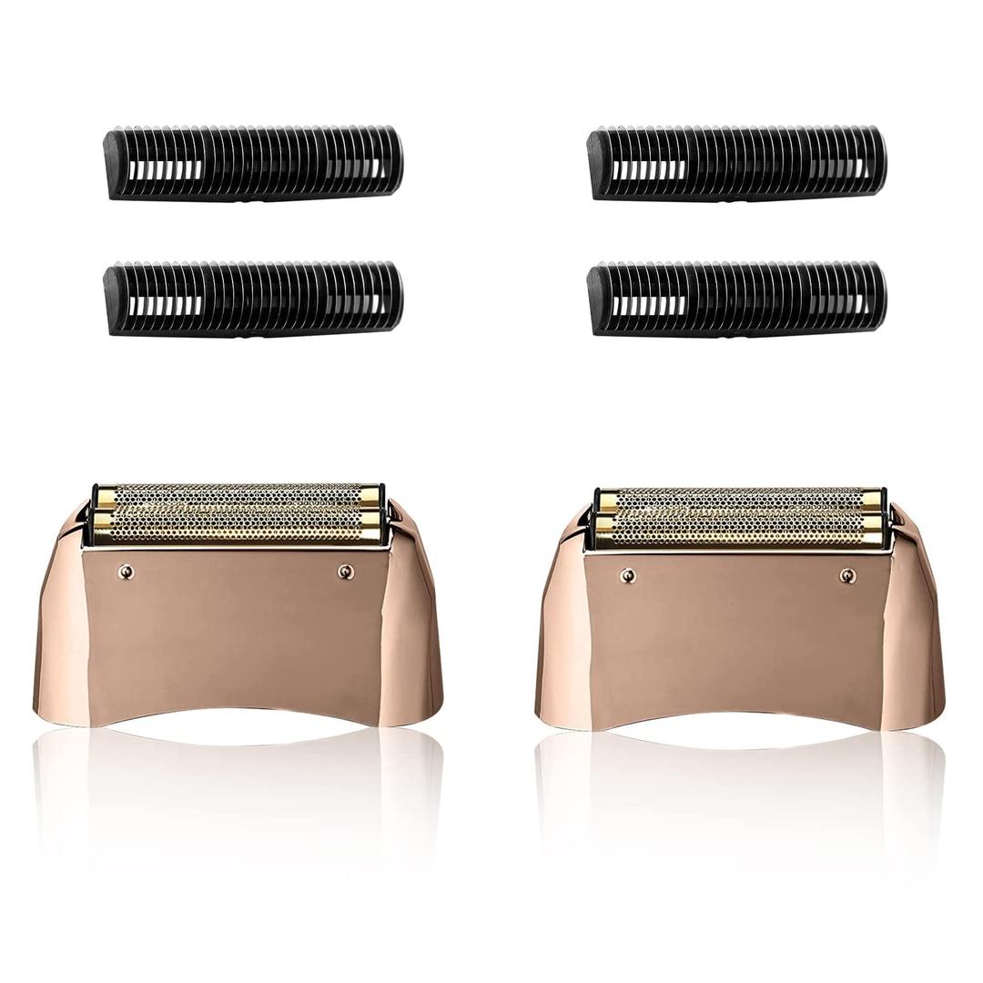 2 Pack Pro Shaver Replacement Foil and Cutters Compatible with andis 17220/17230 Shaver ProFoil Lithium Replacement