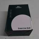 Trideer Exercise Ball for Yoga, Pilates & Fitness  Stability Ball Equipment for Home Gym & Office Chair, Core & Balance Training Accessories, Physical Therapy Equipment, Quick Pump Included, 5 Sizes (Black)