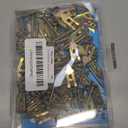 Upgraded 100 Pcs Self Drilling Drywall Anchors with Screws Kit, Zinc Plated Steel Sheetrock Anchors and Screws, No Drill Needed, Holds 66LB for TV, Shelf, Decor, Picture Frame Wall Mounting