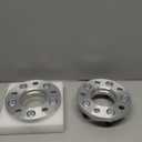 3mm Hubcentric Wheel Spacers 5x4.5 Compatible for Ford Explorer Mustang Edge Ranger Crown Victoria, for Aviator Town Car, Compatible for Mazda B2500 B3000 B4000 Pick up (2pcs 70.3mm 1/2-20 Threads) (Silver)