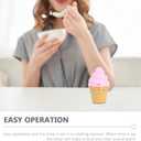 Cabilock Ice Cream Mechanical Kitchen Timer 60-Minute Countdown Clock 4.17X2.59X2.59In Plastic Cooking Timer for Baking Cooking Classroom Use