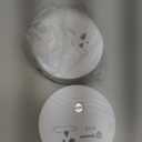 Geevon 2 Pack Water Leak Detectors, 100dB Water Sensor Alarms Flood Detector for Basements, Bathrooms, Laundry Rooms, Kitchens, Garages, and Attics, Water Alarms Battery-Operated (Battery Included) (White)