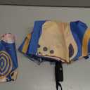 Mr. Pen- Windproof Travel Umbrella, Automatic Umbrellas for Rain, Compact (Abstract Style)