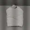 COOLOMG Youth Football Padded Shirt Chest Rib Protector Heart Sternum Shoulder Protection (Medium, White)