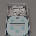 NDYIN Sticker Printer, PrintPods Mini Printer, Bluetooth Portable Sticker Maker with 3 Rolls Paper, Print Pod Inkless Thermal Printer for iPhone, Impresora Porttil for Notes, Journal, DIY, Kids Gift