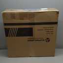 SUPERJARE 0.56'' Thick 12 Pcs 48 Sq Ft Rubber Top Exercise Equipment Mats, High Density EVA Foam Mats with Rubber Top, Interlocking Gym Flooring for Home Gym, Protective Workout Mat, Black/Blue