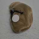 SEVENCOLORS Short Blonde Wigs for Women Pixie Cut Wigs with Bangs Straight Layered Short Hair Wigs Natural Looking Synthetic Light Blond Wigs