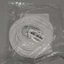 Jadaol Cat6a Ethernet Cable 100 ft, Slim Round 28AWG, 10Gbps 550MHz High-Speed Pure Copper RJ45 LAN Cable, Indoor Snagless Flexible Internet Network Patch Cord for Router, Modem, Switch, Gaming, White