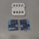 Kratax Rechargeable Lithium AA Batteries 8 Pack 1.5v 3500mWh li-ion Rechargeable Batteries with 2h Battery Charger, 1600 Cycles Long-Lasting, Constant Voltage Output for Game Controller, Electric Toy