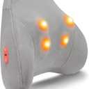 Shiatsu Neck and Back Massager for Pain Relief with Heat, Lower Back Massager Deep Tissue Kneading Pillow for Neck, Lower Back, Leg, Shoulder - Gift for Dad Mom, Auto Shut-Off