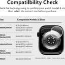 amBand Bands Case Compatible with Apple Watch Series 11/10 46mm for Men, M1 Sport Rugged Heavy Duty Cover Tactical Strap Military Grade Protective Bumper Protector for iWatch 46 mm Men, Black