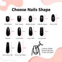 100% Handmade Nails Medium Candy Bear Press On Nails Luxury & Custom Fake Nails 3DReusable UV Finished False Nails, Hand-Painted Nails Nail Artist Salon With Gift Box Gifts for Women 10PCS M