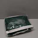 Emerald Green Velvet Curtains for Living Room 52" W x 96" L Luxury 80% Blackout Curtains for Bedroom,Thermal Insulated Super Soft Window Drapes Rod Pocket & Back Tab, 2 Panels Set