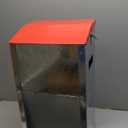 No Installation Large Galvanized Automatic Dog Feeder with Handle 25 Lbs Large Breed Dog Food Dispenser 11.5'' l x 9.8'' W x 23'' H Outdoor Hanging Gravity Food Feeder