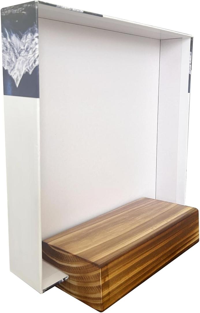 hehimhis Jigsaw Puzzle Box StandPuzzle Lid Holder Display Stand,Puzzle Board Accessory (8 X 4), Wood