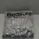 Bedsure Heated Blanket Throw Blanket - Fast Heating Electric Blanket, Soft Flannel Heated Throw with 4 Time Settings, 6 Heating Settings, Warm Gifts for Grandma & Grandpa & Seniors (50x60, Grey)