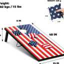 Cornhole Board Set Cornhole Games for Adults Portable Choose Regulation or Tailgate Size