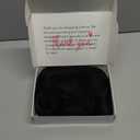 morvally Short Black Wavy Bob Wig with Bangs for Women 16 Inches Natural Synthetic Hair Wavy Wigs