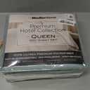 Mueller Luxury 6 Piece Queen Sheet Set - Ultra-Soft 1800 Series, Cooling & Breathable Hotel Quality Bed Sheets, Deep Pocket up to 16" - Hypoallergenic, Wrinkle-Resistant, Oeko-TEX, Light Teal