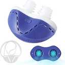 Anti Snoring Device - Mini SleepApnea Devices - Variable Anti Snoring Aid - Upgraded Stop Snoring Solution - Suitable for All Nose Shapes - Blue - Kd