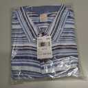 Gymboree Men's Short Sleeve Button Up Shirt (Blue, XXL)