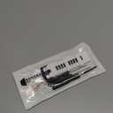 TopPerfekt Band Compatible with Garmin Forerunner 965 Watch - Soft Silicone Replacement Watch Band Strap for 965 Smart Watch for Women Men (White - Black)