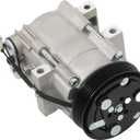 labwork AC Compressor with AC Clutch CO 101640C Replacement for Ford Escape 3.0L 2001-2007 Replacement for Mazda Tribute 3.0L 2001-2006