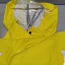 Dog Waterproof Raincoat with Poncho Hoodie, High Reflective Adjustable Yellow Pet Rain Jacket with Leash Hole for Small Medium and Large Dogs (Yellow, XXXX-Large)