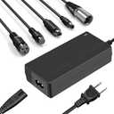 42V 2A Replacement Charger for 36V Electric Scooter Ebike Lithium Battery, 5 in 1 Scooter Charger for Gotrax, Jetson, Swagtron, Brid, Segway, Razor, Sisigad, Xiaomi,Ninebot