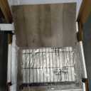 DWANTON Dog Crate Furniture with Cushion, Wooden Kennel Table with Double Doors, Indoor Dog House, Small/Medium/Large/Extra Large Size, 27.2" L, Greige