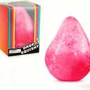 Fidget Toys Squishy Drop, Stress Cube Squishies Anxiety Stress Relief, Ice Squishy Stress Cube-Drop Malt Sugar Balls, Sensory Ball for Kids with Autism (Pink, 1)