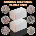 DAJAVE 300 Pack 4x6 Inch Bubble Out Bags Pouches, Clear Bubble Protective Wrap Bags, Bubble Double Walled Cushioning Pouch, Cushioning Packaging Bag for Small Business Moving Shipping Storage