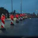 10 Pcs Front Reflector Oval Reflector with Mounting Hole, Driveway Trailer Reflectors with 20 Screws, Safety Reflectors for Fence, Gate, Posts, Garage, Car, Tunnels, Mailbox (Red, 4.45" * 1.96")