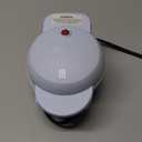 Baker's Friend 4 in 1 Mini Waffle Maker with Removable Plates, Set Includes Mini Pancake, Donut, Heart Shape Waffle Makers, Compact Size, Recipe Included, Blue