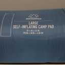 MOUNTAIN SUMMIT GEAR Self-Inflating Camp Pad - 1.5 Inches Thick (Air Mattress Camping Accessory Made by Caddis Sports)