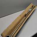 Antique Bronze Double Curtain Rods, Double Drapery Rod 36-72 Inch, Double Curtain Rods with Cap Finials, Adjustable 1 Inch Front and 5/8 Inch Back Dual Curtain Rod, Antique Bronze Double Window Rods