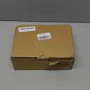 5 Pack Bamboo Bathroom Accessories Set with Tray - Plastic Soap Dispenser Clear Toothbrush Holder and 2 Qtip Holder Cotton Ball Container Jar