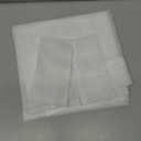 NICETOWN French Door Curtains Set of 2 Panels, Sheer Voile Light Filtering, Rod Pocket Window Treatment for Front Back Patio Glass Door/ Rustic Bedroom/ Living Room (26 x 72 Inch Long, 2 Panels, White)