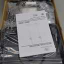 Mounting Dream Speaker Stands Height Adjustable for Satellite & Small Bookshelf Speakers, Set of 2 Floor Stand Mount for Bose Polk JBL Sony Yamaha and Others - 11LBS Capacity MD5402 (9.4" W x 18" H Speaker)