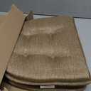 Non-Slip Chair Cushions, Assembled in USA, U-Shaped Skid-Proof Seat Pads for Dining Room, Kitchen, Office, 15"x16", 2 Pack