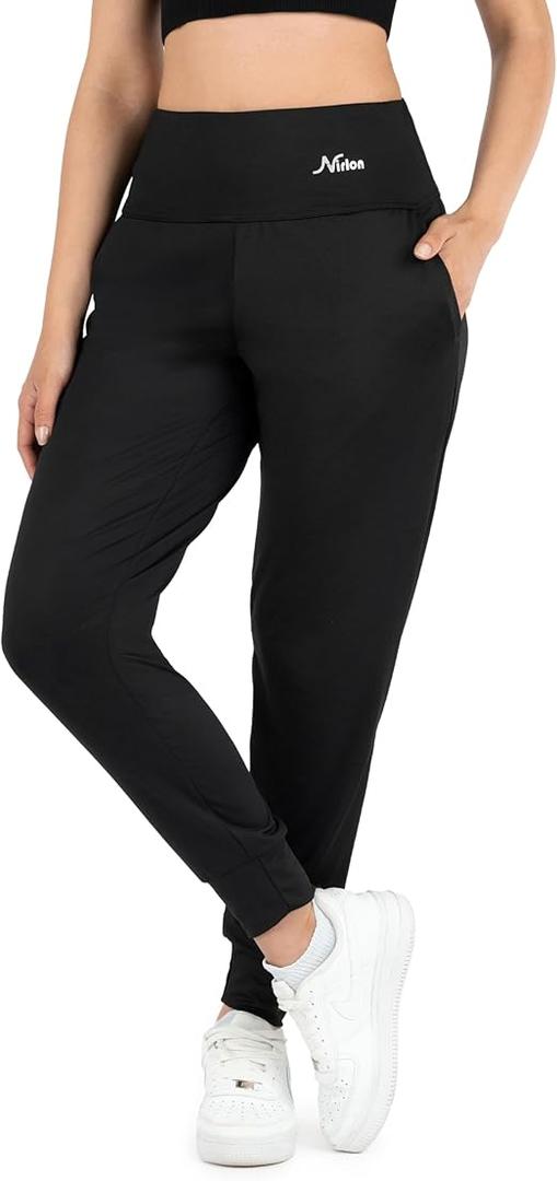 Nirlon Women's Lightweight Joggers Lounge Pants, size M