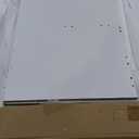 VEVOR Folding Sewing Table, Multipurpose Sewing Machine Table with Cabinet, Compact Design, Wheels, Wooden Pegs, Storage Trays and Shelf, Magnetic Door, Craft Station and Side Desk for Home, White