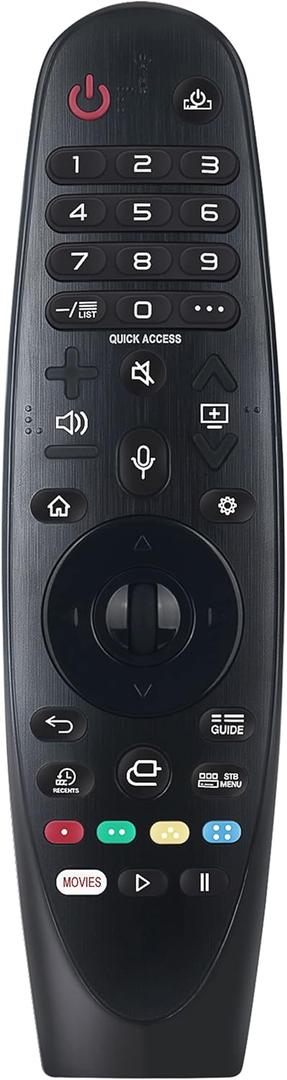 AN-MR19BA Magic Remote Control Replacement Compatible with Selected LG Smart TV Series W9 E9 C9 B9 SM99 SM95 SM90 SM86 SM81 UM80 UM75 UM73 UM71 UM6970