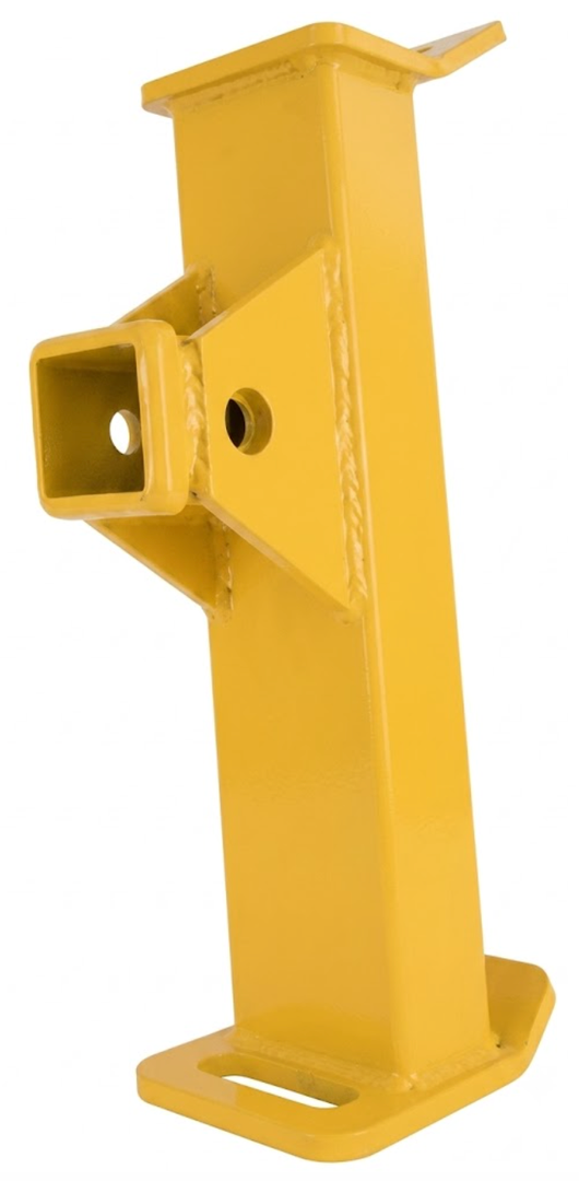 Skid Hitch Attachment, Receiver Hitch with Towing | Upgraded Heavy Duty Hitch Attachment, Max 20,000 lbs Towing Capacity, Yellow